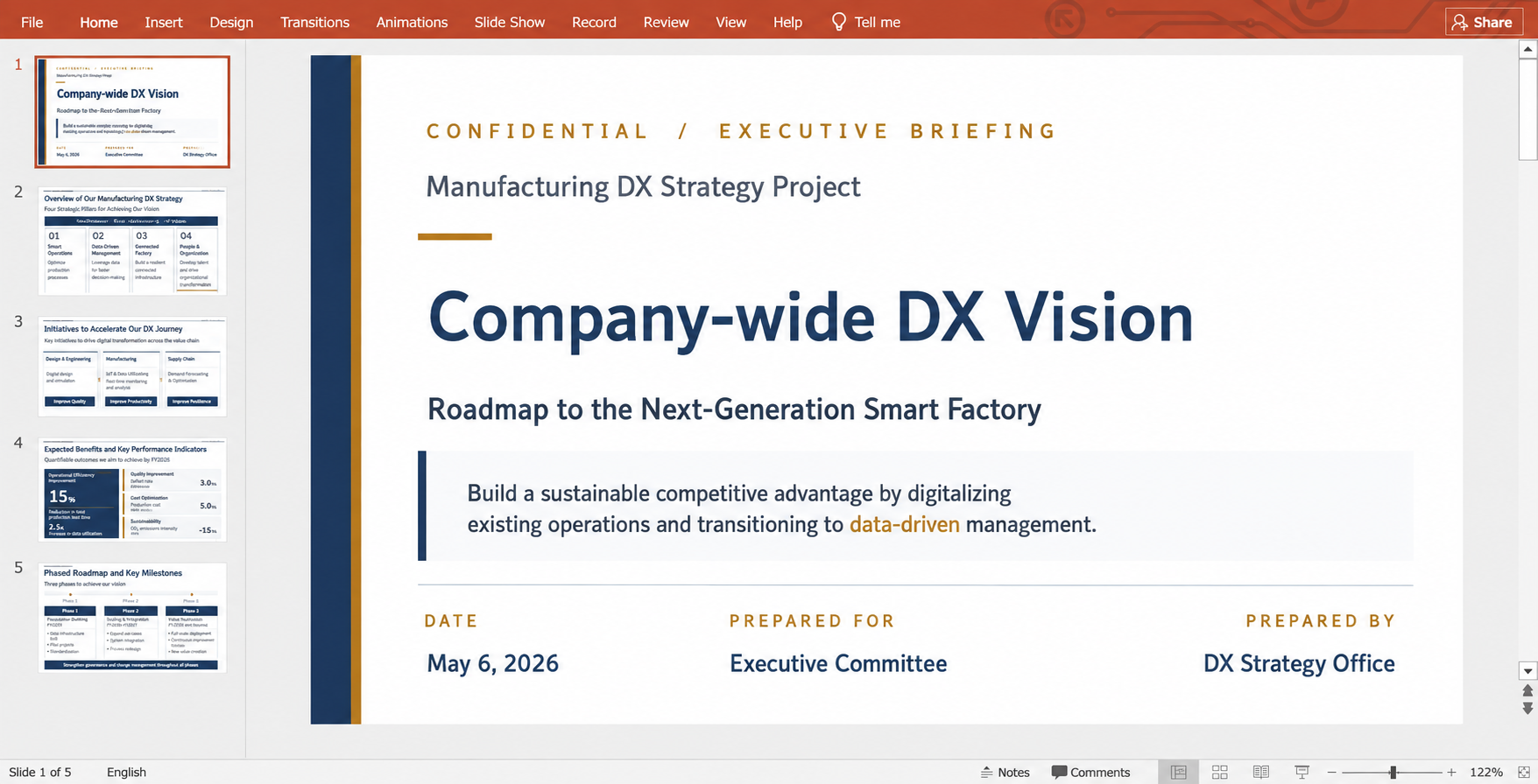 A PPTX file opened in PowerPoint