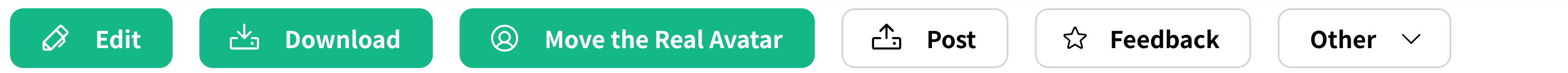 Animate the real avatar